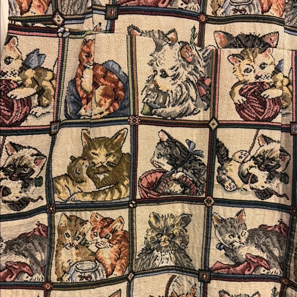 Cat Print Dress - Picture 2 of 5